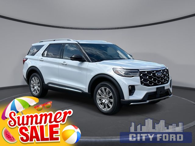 New 2025 Ford Explorer Platinum 4x4