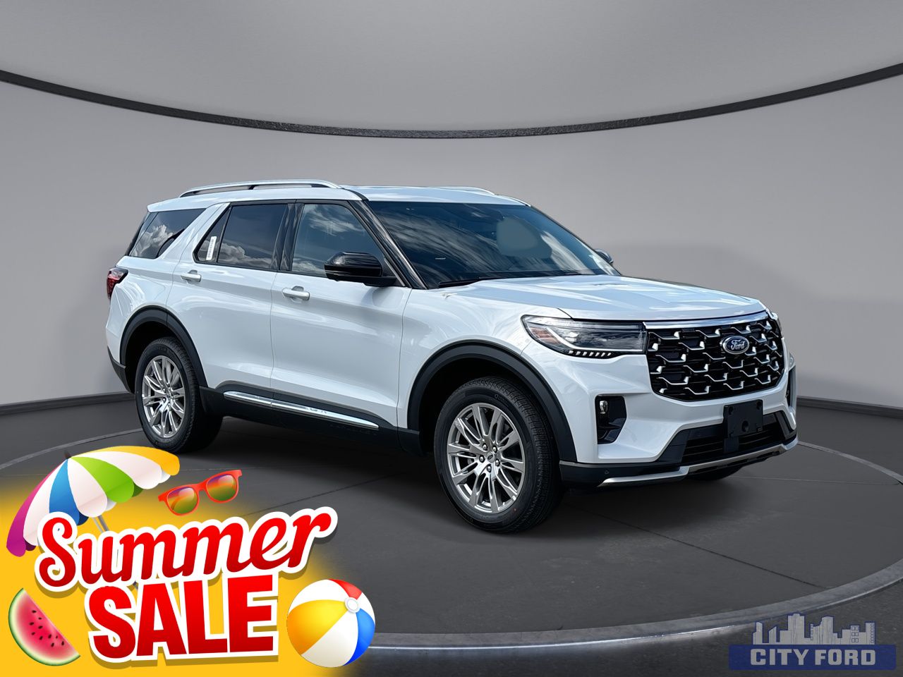 New 2025 Ford Explorer Platinum 4x4