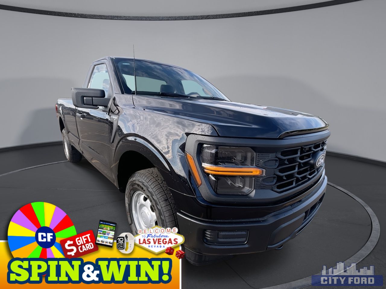New 2025 Ford F-150 XL 4x4 Reg Cab 8' Box