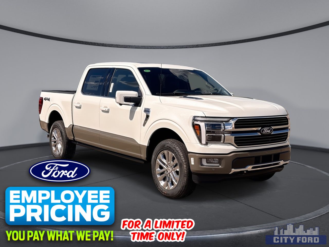 New 2025 Ford F-150 King Ranch 4x4 SuperCrew 5.5' Box