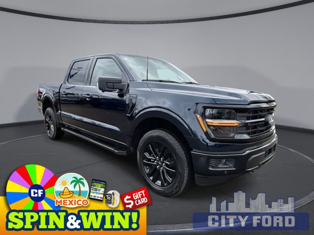 2025 Ford F-150 XLT 4x4 SuperCrew 5.5' Box | BLACK APPEARANCE PKG. | SYNC 4 | TRAILER HITCH