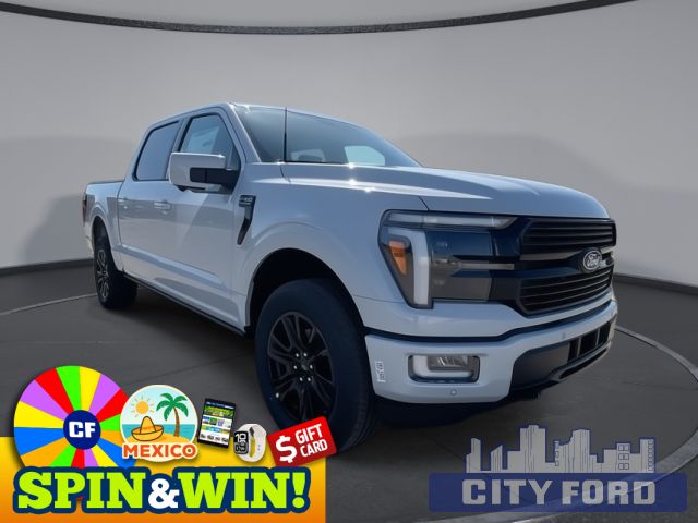 2025 Ford F-150 Platinum 4x4 SuperCrew 5.5' Box | CO-PILOT 360 | Navigation System | Twin Panel Moon Roof | Pro Trailer Backup Assist | Adaptive Cruise Control | Pro Access Tailgate | B&O Sound System