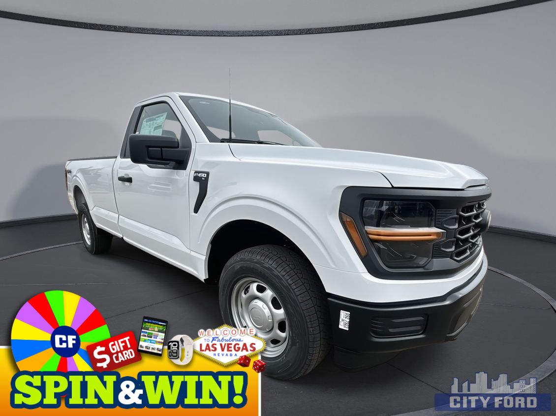 New 2025 Ford F-150 XL 4x4 Reg Cab 8' Box