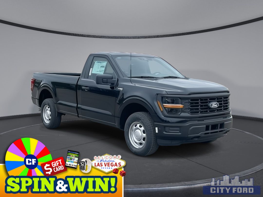 New 2025 Ford F-150 XL 4x4 Reg Cab 8' Box