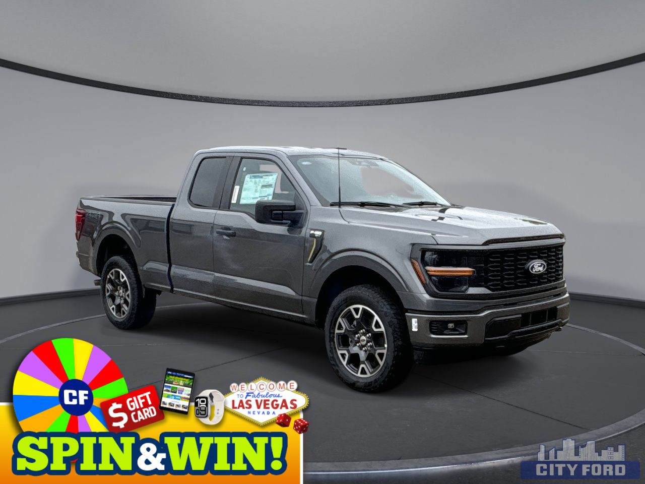 New 2025 Ford F-150 STX 4x4 SuperCab 6.5' Box