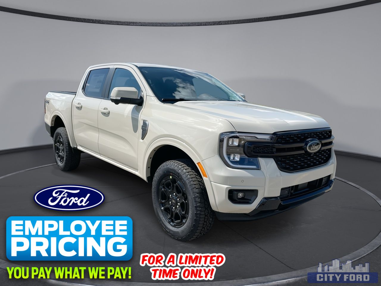 New 2025 Ford Ranger Lariat 4x4 SuperCrew 5' Box