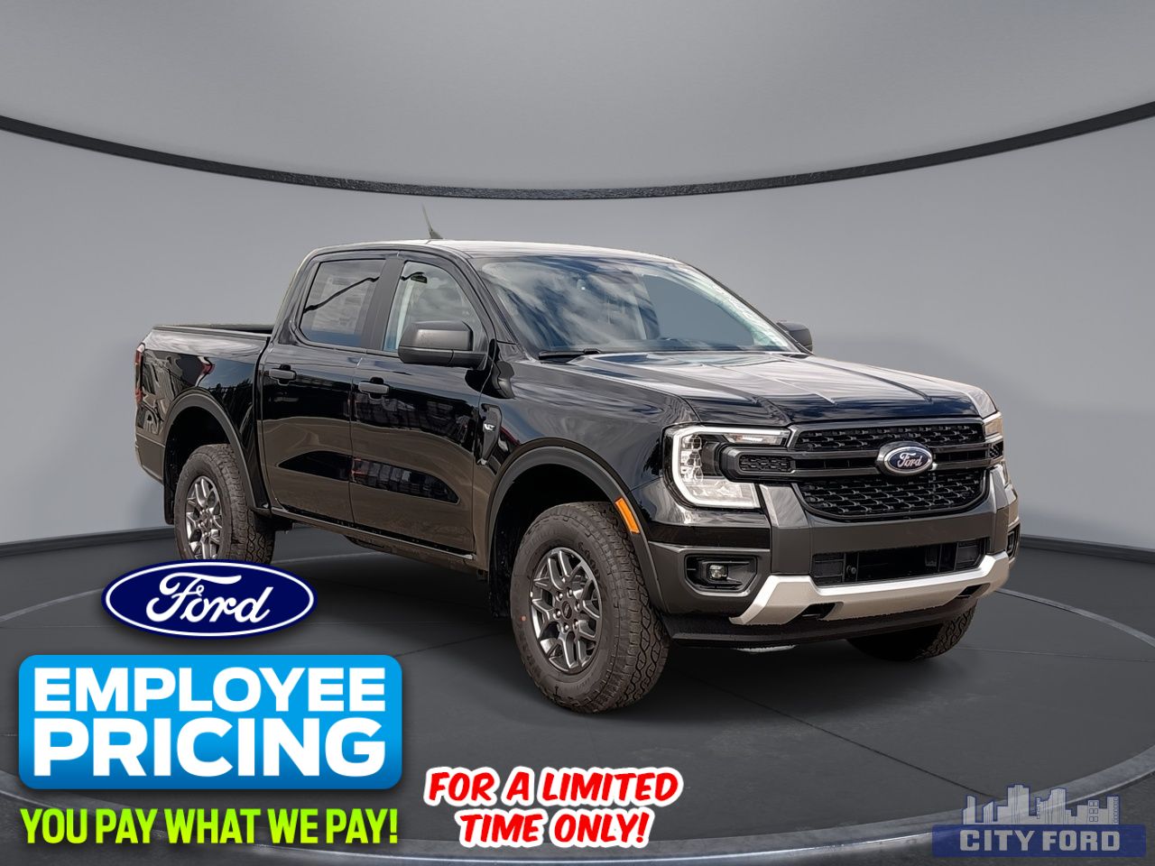New 2025 Ford Ranger XLT 4x4 SuperCrew 5' Box