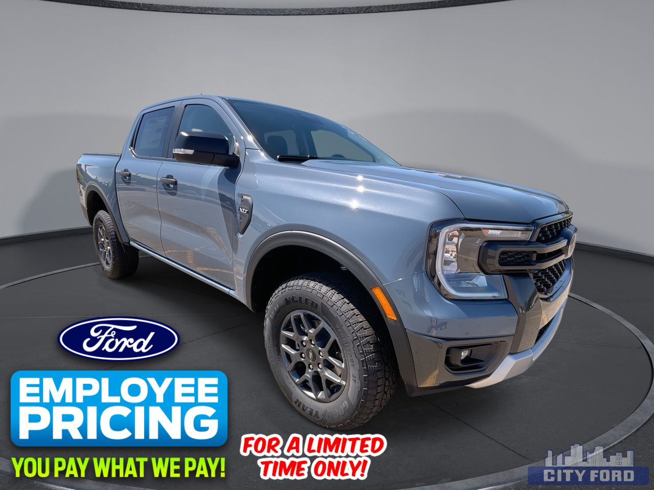 New 2025 Ford Ranger XLT 4x4 SuperCrew 5' Box