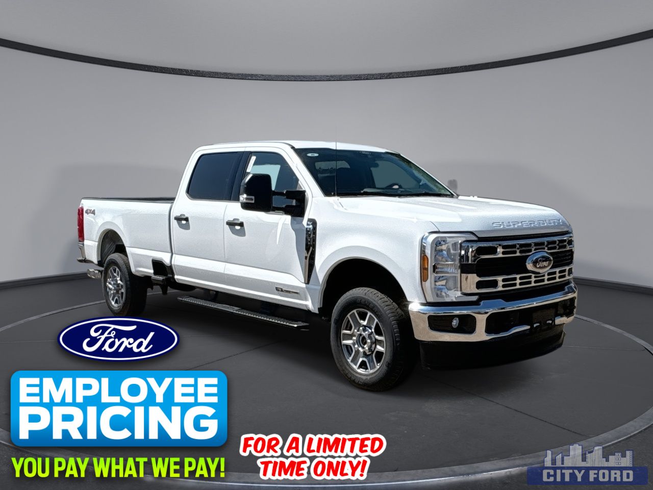 New 2025 Ford Super Duty F-350 SRW XLT 4x4 Crew Cab 8' Box