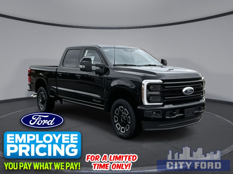 New 2025 Ford Super Duty F-350 SRW Platinum 4x4 Crew Cab 6.75' Box