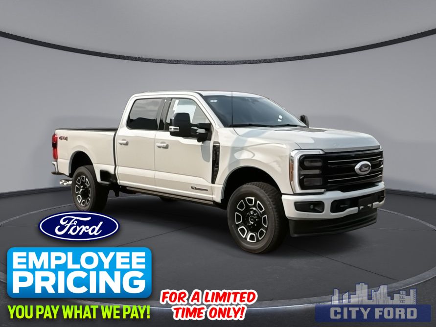 New 2025 Ford Super Duty F-350 SRW Platinum 4x4 Crew Cab 6.75' Box