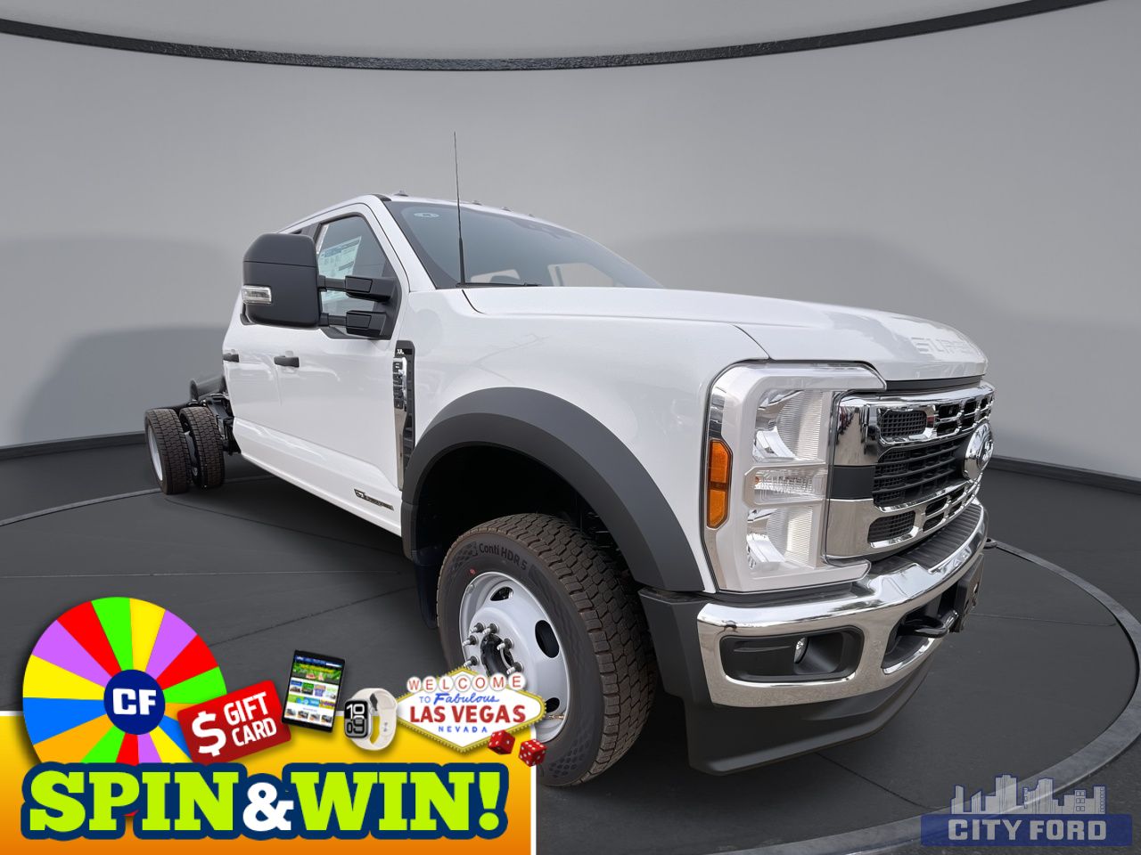 New 2025 Ford Super Duty F-550 DRW XL 4x4 Crew Cab 203" WB 84" CA