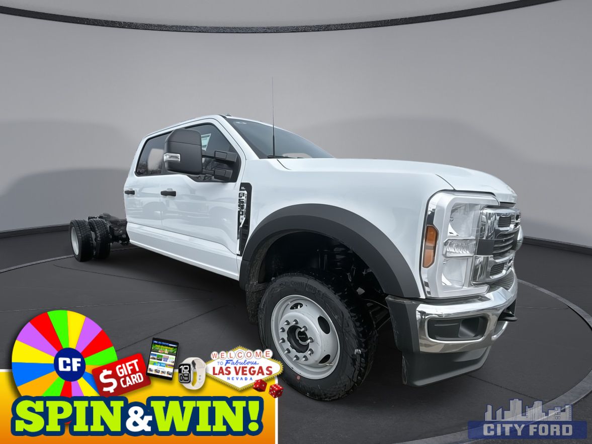 New 2025 Ford Super Duty F-550 DRW XL 4x4 Crew Cab 203" WB 84" CA