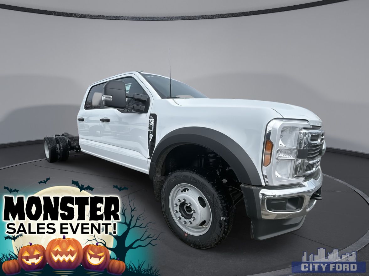 New 2025 Ford Super Duty F-550 DRW XL 4x4 Crew Cab 203" WB 84" CA