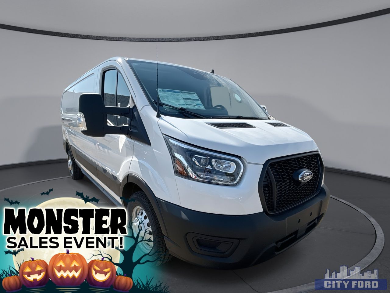 New 2025 Ford Transit Cargo Van T-350 148" Low Rf 9500 GVWR AWD