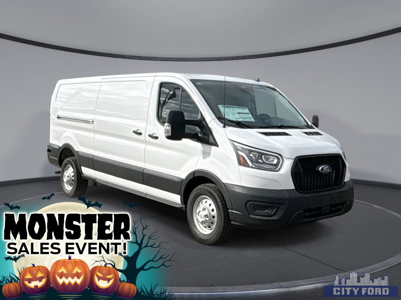 New 2025 Ford Transit Cargo Van T-350 148" Low Rf 9500 GVWR AWD