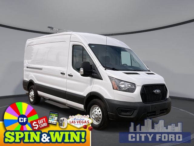 New 2025 Ford Transit Cargo Van T-250 148" Med Rf 9070 GVWR AWD