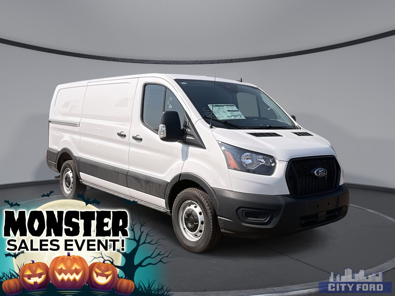 New 2025 Ford Transit Cargo Van T-150 130" Low Rf 8670 GVWR RWD
