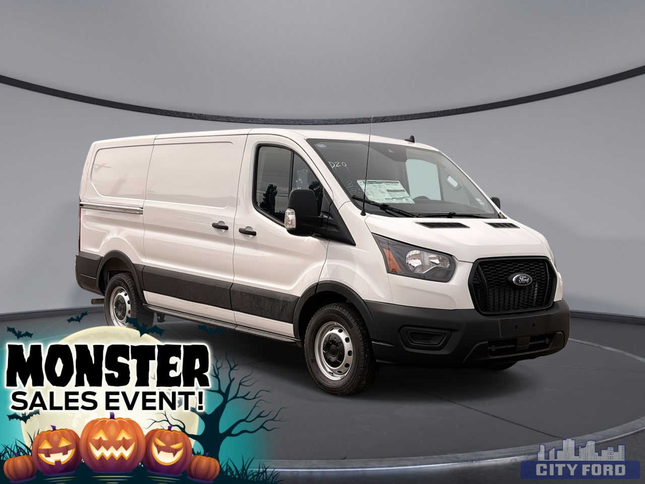 New 2025 Ford Transit Cargo Van T-150 130" Low Rf 8670 GVWR RWD