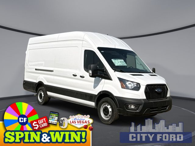 New 2025 Ford Transit Cargo Van T-350 148" EL Hi Rf 9500 GVWR RWD