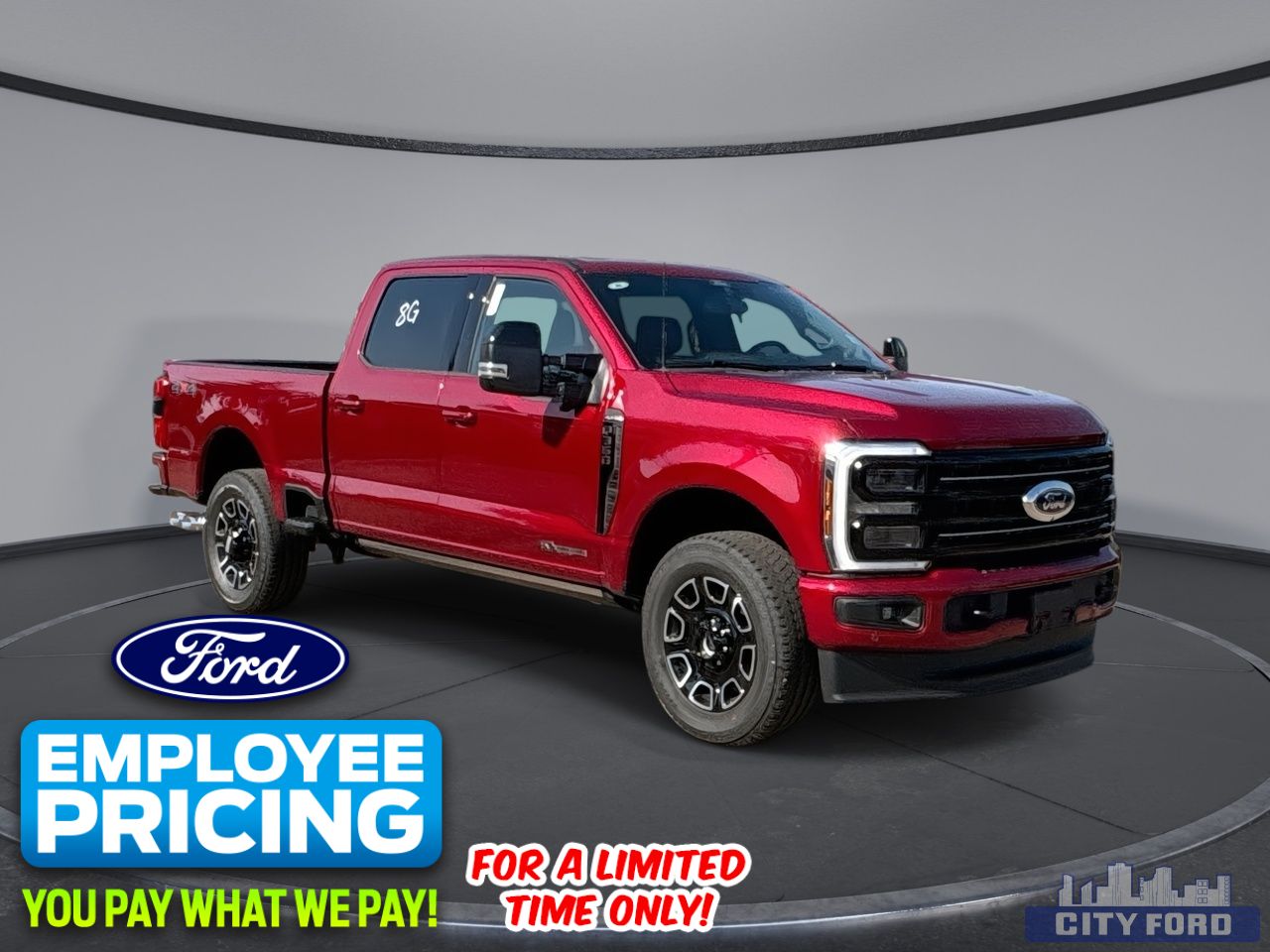New 2026 Ford Super Duty F-350 SRW Platinum 4x4 Crew Cab 6.75' Box