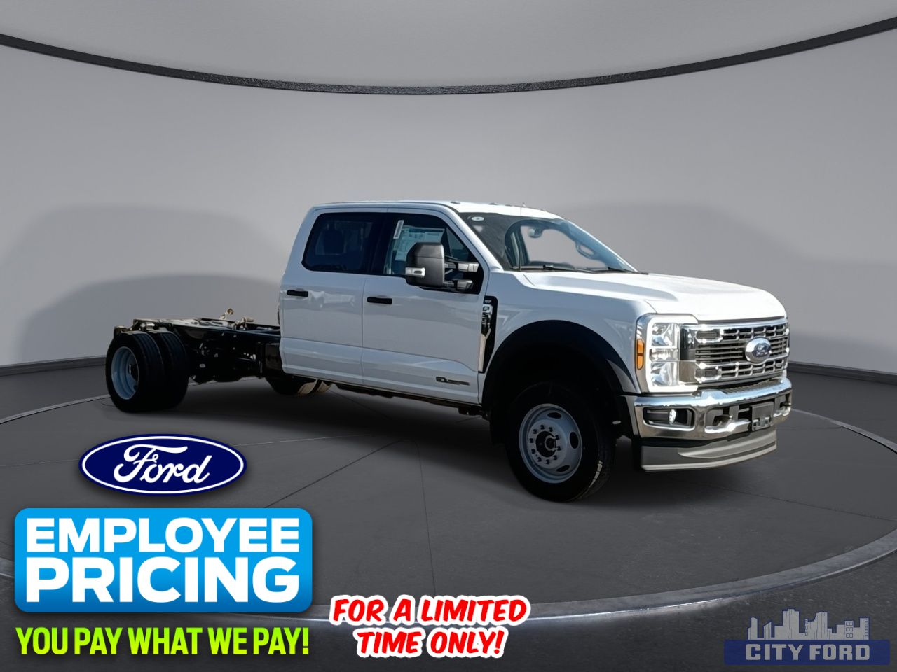 New 2026 Ford Super Duty F-550 DRW XLT 4x4 Crew Cab 203" WB 84" CA