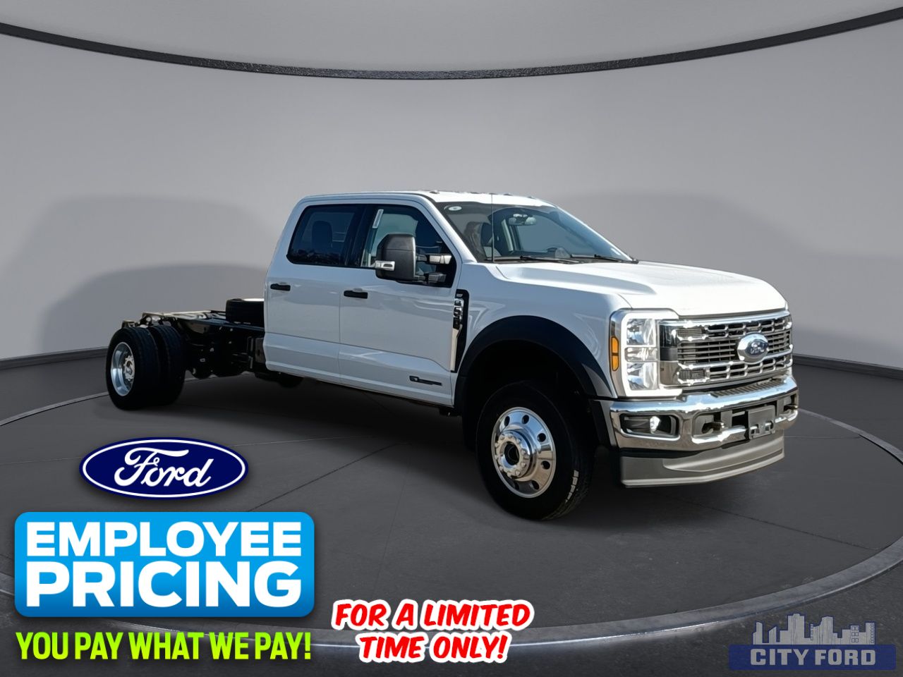 New 2026 Ford Super Duty F-550 DRW XLT 4x4 Crew Cab 203" WB 84" CA