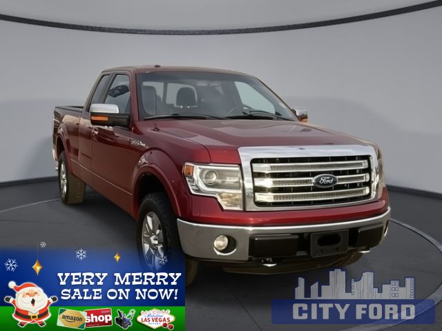 2013 Ford F-150 Lariat 4x4 SuperCab  | LEATHER | NAV | SUN ROOF | TRAILER TOW PKG