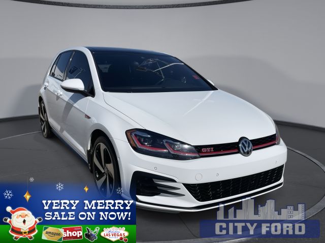 2019 Volkswagen Golf GTI  Manual | LEATHER | NAV | SUN ROOF | MirrorLink 