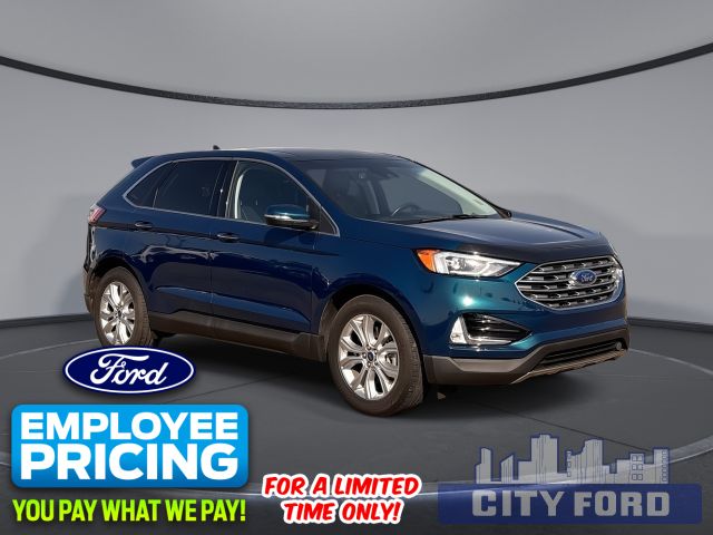2020 Ford Edge Titanium AWD | Navigation System | Blind Spot Information System | Co-Pilot360 | Vista Moon Roof | Heated Leather Seats | 