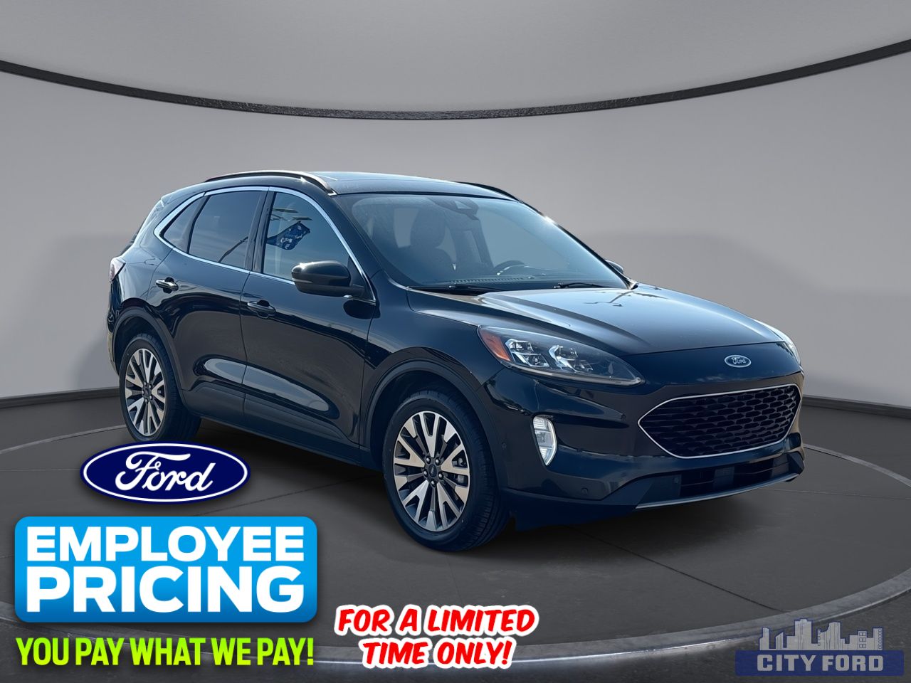 Used 2020 Ford Escape Titanium Hybrid AWD