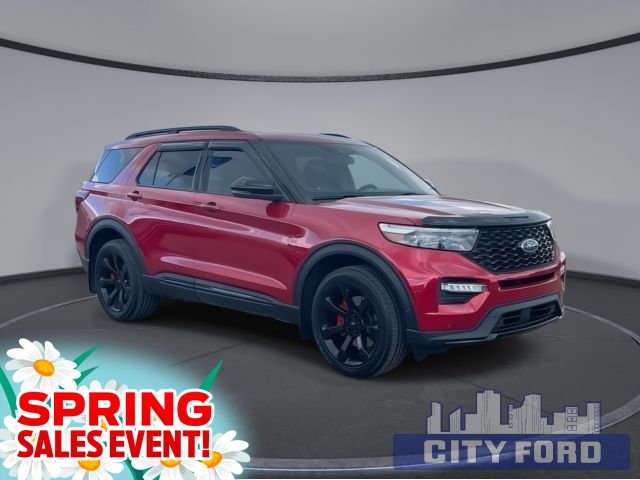 2021 Ford Explorer ST 4x4 | Twin-Panel Moonroof | Adaptive Cruise Control | Cross-Traffic Alert | Voice-Activated Touchscreen Navigation System | B&O Sound System