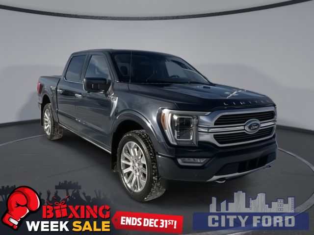 2021 Ford F-150 Limited 4x4 SuperCrew | Pre-Collision Assist | Adaptive Cruise Control | Evasive Steering Assist