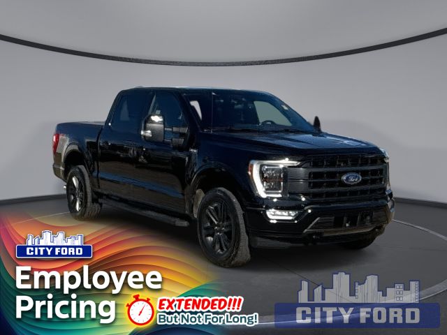 2021 Ford F-150 Lariat 4x4 SuperCrew 5.5' Box | Twin-Panel Moonroof | Navigation System | B&O Sound System | Remote Engine Start | Lane-Keeping System | Adaptive Cruise Control | Pro Trailer Backup Assist