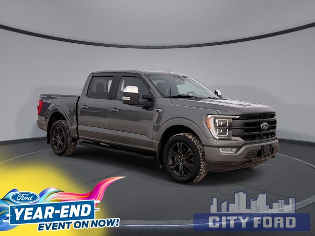 2021 Ford F-150 Lariat 4x4 SuperCrew 5.5' Box | Twin-Panel Moonroof | B&O Sound System | Heated Seats | Remote Engine Start | Trailer Sway Control | Heated Steering Wheel