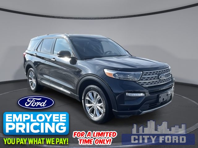 2022 Ford Explorer Limited 4x4 | Twin-Panel Moonroof | Adaptive Cruise Control | Cross-Traffic Alert | Voice-Activated Touchscreen Navigation System