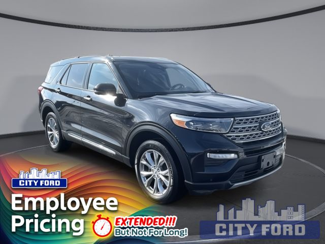 2022 Ford Explorer Limited 4x4 | Twin-Panel Moonroof | Adaptive Cruise Control | Cross-Traffic Alert | Voice-Activated Touchscreen Navigation System