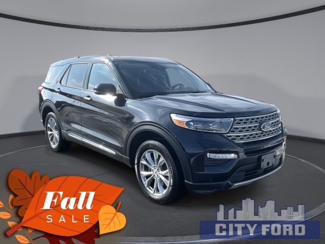 2022 Ford Explorer Limited 4x4 | Twin-Panel Moonroof | Adaptive Cruise Control | Cross-Traffic Alert | Voice-Activated Touchscreen Navigation System
