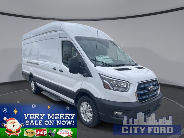 2023 Ford E-Transit Cargo Van  T-350 148" EL Hi Rf 9500 GVWR RWD