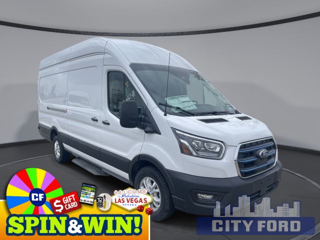 2023 Ford E-Transit Cargo Van T-350 148" EL Hi Rf 9500 GVWR RWD
