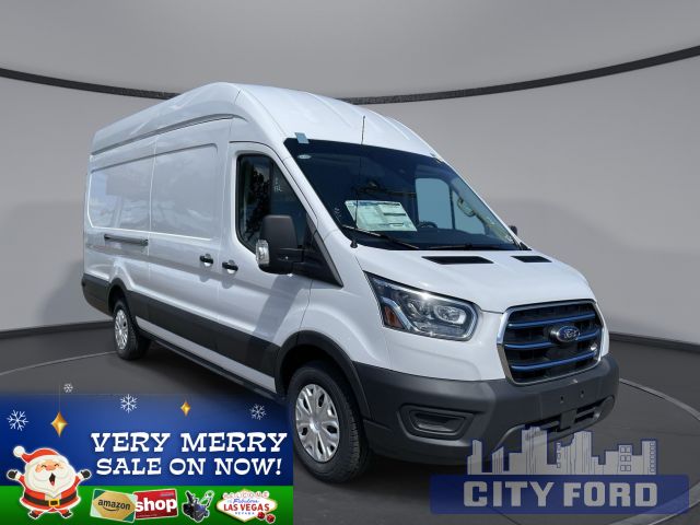 2023 Ford E-Transit Cargo Van  T-350 148" EL Hi Rf 9500 GVWR RWD