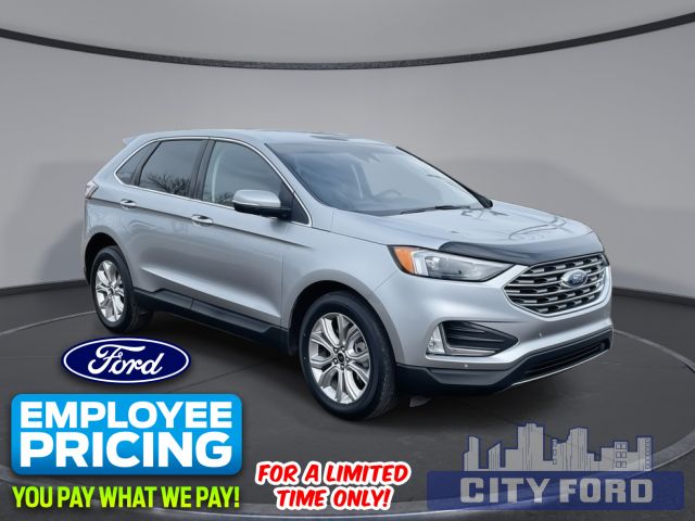 2023 Ford Edge Titanium AWD | Hand Free Liftgate with Foot Activation I Front & Rear Parking Sensors I Lane Keeping System I Remote Start I Reverse Camera I Power Heated Memory Driver Seat I B&O Audio System