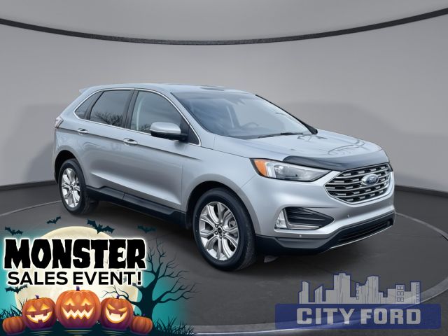 2023 Ford Edge Titanium AWD | Hand Free Liftgate with Foot Activation I Front & Rear Parking Sensors I Lane Keeping System I Remote Start I Reverse Camera I Power Heated Memory Driver Seat I B&O Audio System
