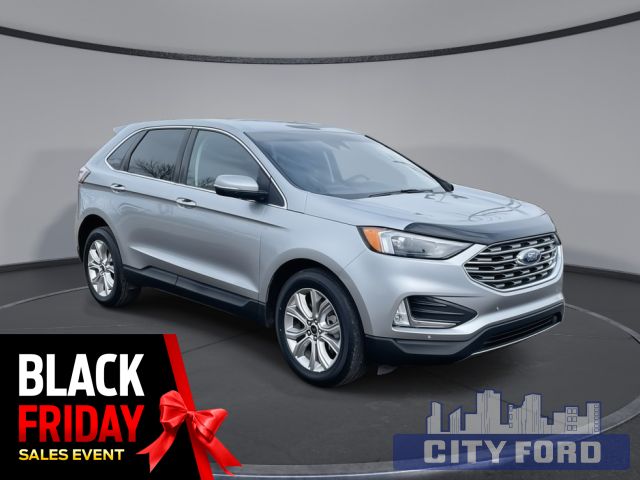 2023 Ford Edge Titanium AWD | Hand Free Liftgate with Foot Activation I Front & Rear Parking Sensors I Lane Keeping System I Remote Start I Reverse Camera I Power Heated Memory Driver Seat I B&O Audio System