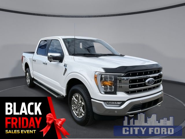 2023 Ford F-150 Lariat 4x4 SuperCrew | Lane-Keeping System | FordPass Connect | Post-Collision Braking | LEATHER | NAV