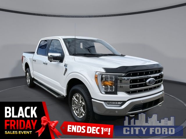 2023 Ford F-150 Lariat 4x4 SuperCrew | Lane-Keeping System | FordPass Connect | Post-Collision Braking | LEATHER | NAV