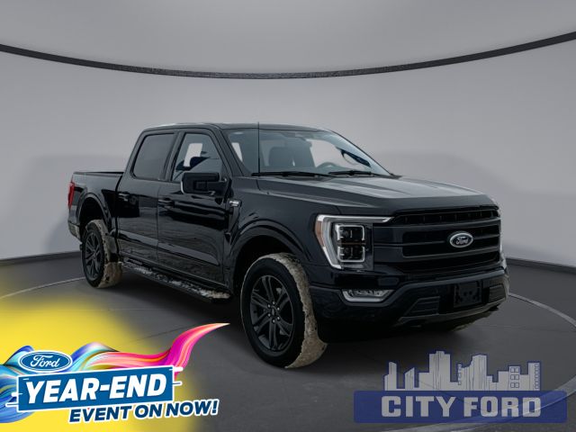 2023 Ford F-150 Lariat 4x4 SuperCrew 5.5' Box | Twin-Panel Moonroof | B&O Sound System | Heated Seats | Remote Engine Start | Trailer Sway Control | Heated Steering Wheel