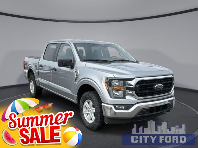 2023 Ford F-150 XL 4x4 SuperCrew 5.5' Box | Pre-Collision Assist | Lane-Keeping System | Trailer Brake Controller | Navigation System | FordPass Connect