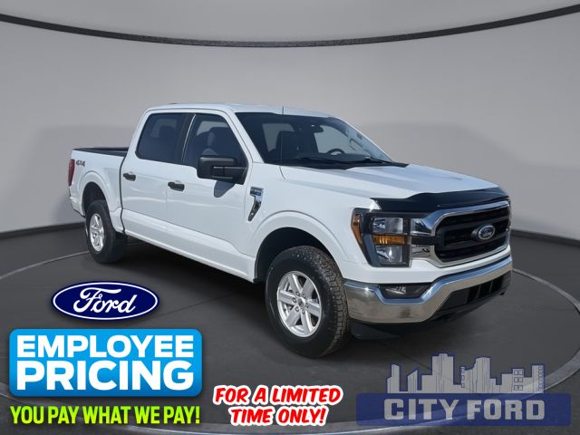 2023 Ford F-150 XL 4x4 SuperCrew 6.5 Box | Touchscreen Navigation System | Pre-Collision | Lane-Keeping System | Trailer Brake Controller | Pro Trailer Backup Assist
