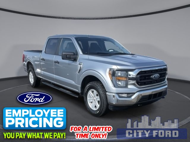 2023 Ford F-150 XL 4x4 SuperCrew 6.5 | Touchscreen Navigation System | Pre-Collision Assist | Post-Collision Braking | Trailer Brake Controller | Hill Assist Function | Reverse Brake Assist